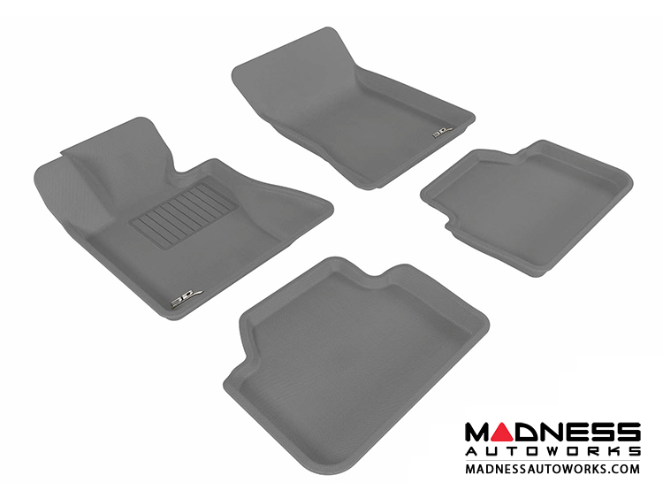 BMW X3 (E83) Floor Mats (Set of 4) Gray by 3D MAXpider MADNESS